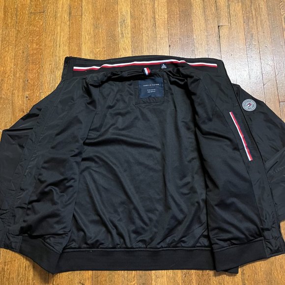 Tommy Hilfiger Men's Bomber Jacket - Black - Picture 5 of 9